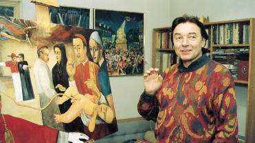 Karel Gott a jeho vášeň - malování Karel Gott a jeho vášeň - malování