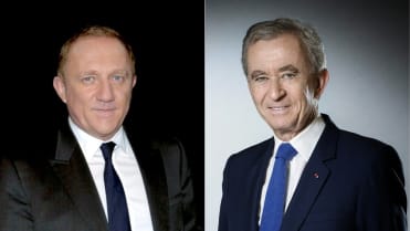 François-Henri Pinault a Bernard Arnault. François-Henri Pinault a Bernard Arnault.
