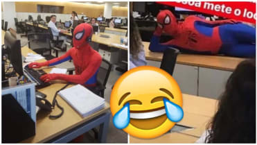 Spider-Man v práci 5 Spider-Man v práci 5