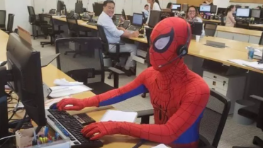 Spider-Man v práci 1 Spider-Man v práci 1