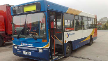 Takhle autobus vypadal na začátku Takhle autobus vypadal na začátku