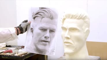 David Beckham a socha prank 3 David Beckham a socha prank 3