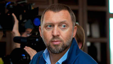 Miliardář Oleg Deripaska Miliardář Oleg Deripaska