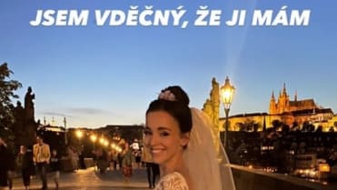 Překrásná nevěsta Karolína Benešová alias Little Kao. Překrásná nevěsta Karolína Benešová alias Little Kao.