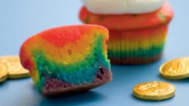 Duhový muffin jen pro silné žaludky Duhový muffin jen pro silné žaludky