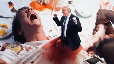 Trumpův šílený pozdrav 3 Trumpův šílený pozdrav 3