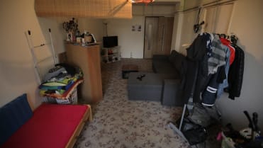 Takhle vypadal pokoj, který sdílí Lucka se svým synem Takhle vypadal pokoj, který sdílí Lucka se svým synem