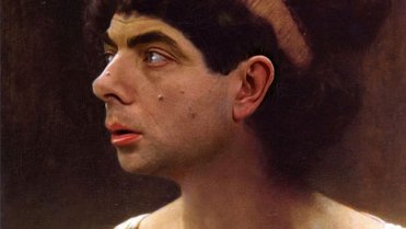 Mr. Bean digitálně zapracovaný do historických portrétů... Původně "Irene" William Adolphe Bouguereau Mr. Bean digitálně zapracovaný do historických portrétů... Původně "Irene" William Adolphe Bouguereau