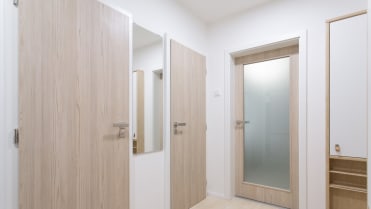 Nová chodba je krásně světlá Nová chodba je krásně světlá