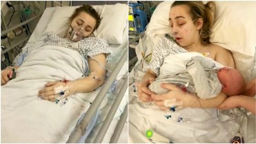 Dívka v umělém spánku porodila 7 Dívka v umělém spánku porodila 7