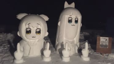 Sněhuláci v Japonsku 9 Sněhuláci v Japonsku 9