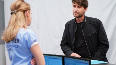 Sabina Laurinová a Marek Němec jako Mery a David Sabina Laurinová a Marek Němec jako Mery a David