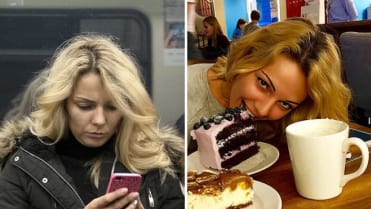 Poté je pomocí aplikace hledal na sociální síti. Poté je pomocí aplikace hledal na sociální síti.