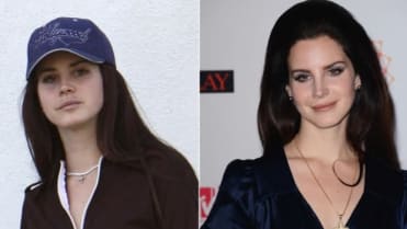 Zpěvačka Lana Del Ray nenalíčená a nalíčená Zpěvačka Lana Del Ray nenalíčená a nalíčená