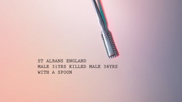 31letý muž vraždil lžičkou, zabil 38letého muže, St. Albans v Anglii 31letý muž vraždil lžičkou, zabil 38letého muže, St. Albans v Anglii