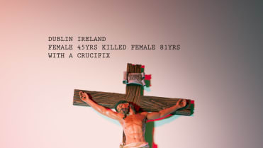 45letý muž zavraždil 81letou ženu křížem, Dublin 45letý muž zavraždil 81letou ženu křížem, Dublin