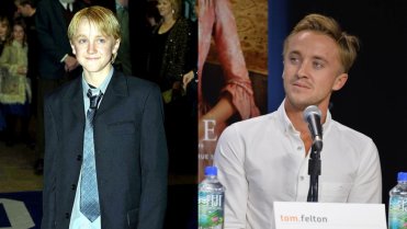 Tom Felton vypadá sice trochu znaveně po letech točení, vyrostl z něj však pěkný fešák Tom Felton vypadá sice trochu znaveně po letech točení, vyrostl z něj však pěkný fešák