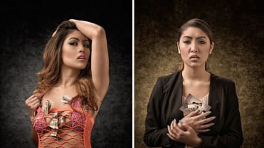 Ovdovělá matka tří dětí Jane Nguyen Ovdovělá matka tří dětí Jane Nguyen