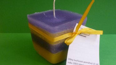 Vonné svíčky patří mezi nejprodávanější předměty z Dílen tvořivosti Vonné svíčky patří mezi nejprodávanější předměty z Dílen tvořivosti