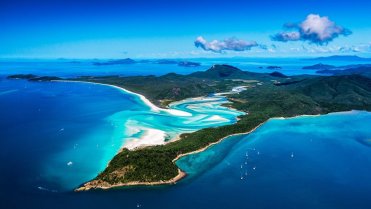 Whitehaven Beach v Austrálii Whitehaven Beach v Austrálii