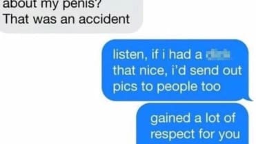 Kdyby měl prý jeho syn tak hezký penis, také by ho posílal ostatním Kdyby měl prý jeho syn tak hezký penis, také by ho posílal ostatním