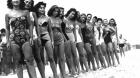 Promenáda v plavkách... všechny soutěžíci Miss Italia 1950 Promenáda v plavkách... všechny soutěžíci Miss Italia 1950