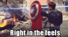 Iron Manova ruka v akci Iron Manova ruka v akci