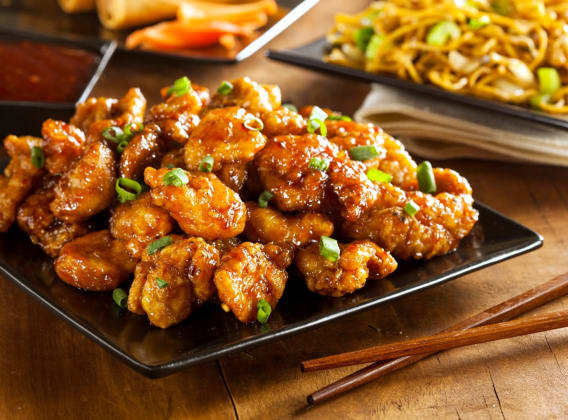 Orange chicken – čínské pomerančové kuře Orange chicken – čínské pomerančové kuře