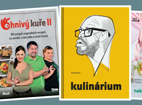 Soutěžte o 3 krásné nové kuchařky Soutěžte o 3 krásné nové kuchařky