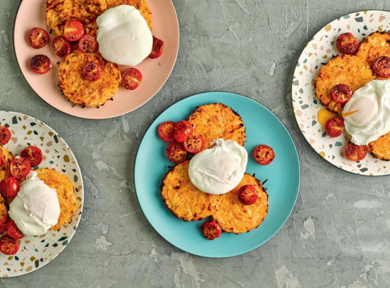 Pečené rösti z kořenové zeleniny Pečené rösti z kořenové zeleniny