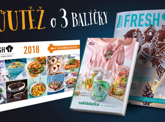 Soutěž o 3 balíčky Prima FRESH Soutěž o 3 balíčky Prima FRESH