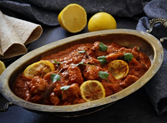Voňavé indické lemon chicken Voňavé indické lemon chicken
