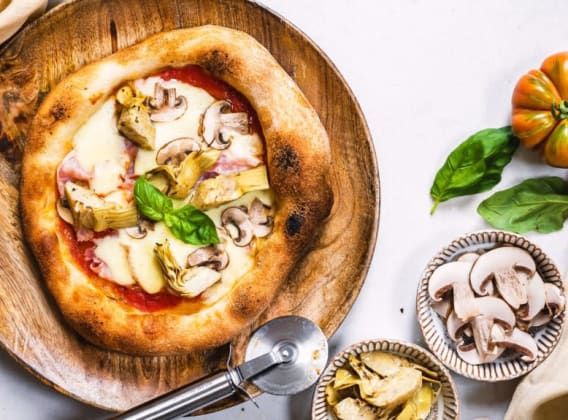 Domácí neapolská pizza podle Cat & Cook Domácí neapolská pizza podle Cat & Cook