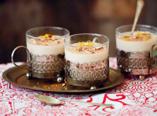 Orientální panna cotta s čajem darjeeling Orientální panna cotta s čajem darjeeling