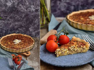 Quiche s mletým masem Quiche s mletým masem
