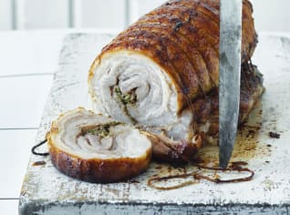Bůčková roláda asijských chutí Bůčková roláda asijských chutí
