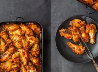 Kuřecí křídla v BBQ omáčce Kuřecí křídla v BBQ omáčce