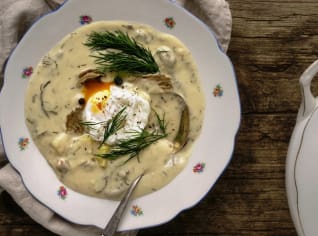 Kulajda se zastřeným vejcem Kulajda se zastřeným vejcem