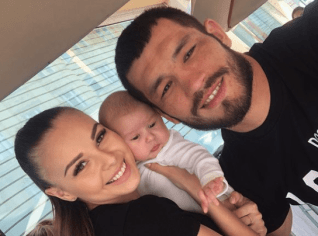Monika Bagárová s partnerem Makhmudem Muradovem a dcerou Ruminkou Monika Bagárová s partnerem Makhmudem Muradovem a dcerou Ruminkou