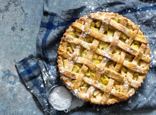 Crostata s jablky Crostata s jablky