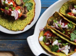 Cuketové tacos Cuketové tacos