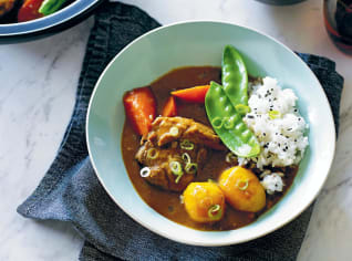 Japonské vepřové curry z pomalého hrnce Japonské vepřové curry z pomalého hrnce