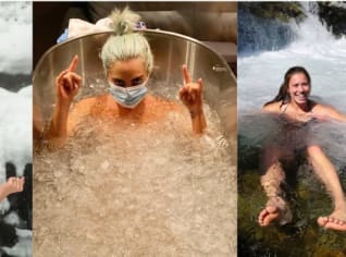 Otužování jako fenomén letošní zimy Otužování jako fenomén letošní zimy
