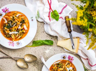 Letní minestrone Letní minestrone