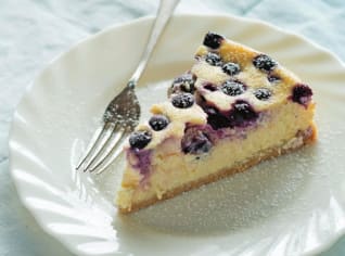 Svěží citronovo-borůvkový cheesecake Svěží citronovo-borůvkový cheesecake