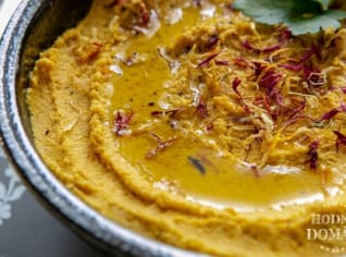 Mrkvový hummus Mrkvový hummus