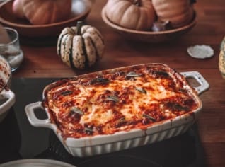 Dýňové lasagne Dýňové lasagne