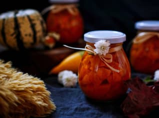 Dýňový kompot s pomerančem Dýňový kompot s pomerančem