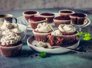Muffiny z červené řepy Muffiny z červené řepy