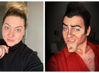 Nicki Tealová jako Elvis Presley Nicki Tealová jako Elvis Presley